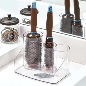 InterDesign Clear Hair Care Organizer